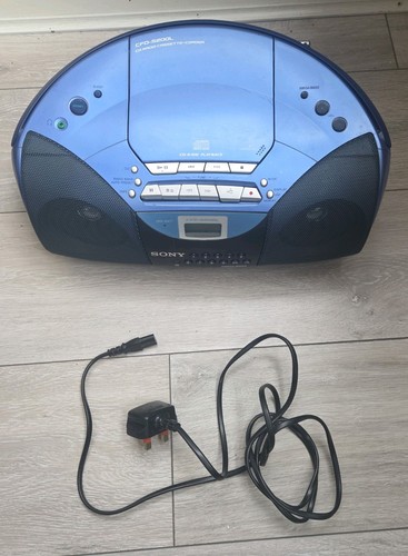 Sony cfd s200l blue radio - sony, cfd-s200l