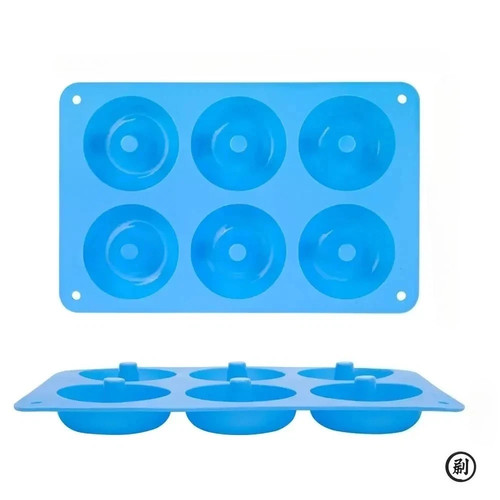 Silicone donut baking moulds - donut,