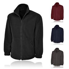 Classic Fleece Jacket Full Zip Micro Casual Extra Warm Work Wear unisex Anti Pil