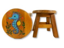 Childs Childrens Wooden Stool