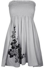 Women Floral Sheering Boob