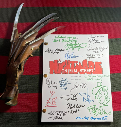 Nightmare elm street script - street,