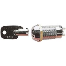 19mm All Metal Security Key Switch Lock Inc. 2 Keys