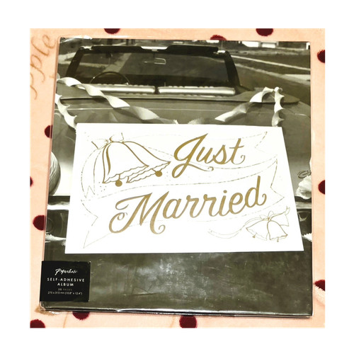 Paperchase just married - just,