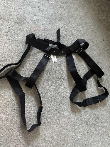 Suspender belt black - suspender, new