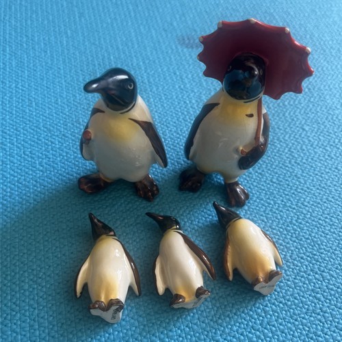 Beswick penguin family - beswick, (5)