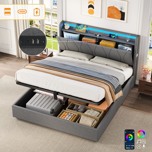 Double bed frame 135x190 - bed,