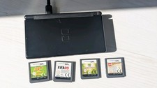 Nintendo Ds Lite With 4 Games