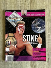 WCW World Championship Wrestling Magazine - January 1992 Sting Cover