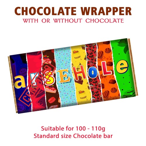 Hole chocolate bar - ar*e,