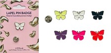 Butterfly Lapel Pin Badges