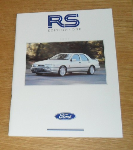 Ford brochure 1991 1 - ford, rs