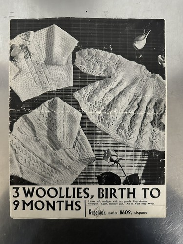 Vintage greenock knitting - greenock,