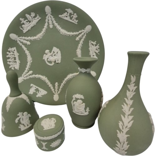 Wedgwood green jasperware - wedgwood,