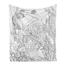 Mermaid Soft Flannel Fleece