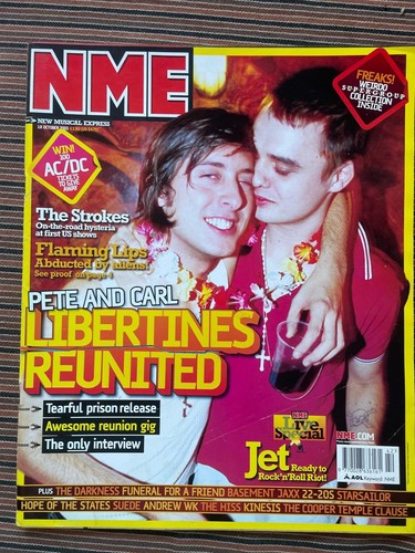 Nme magazine 2003 - magazine, 18/10/2003