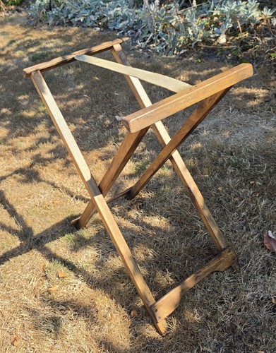 Set butler tray wooden - set,