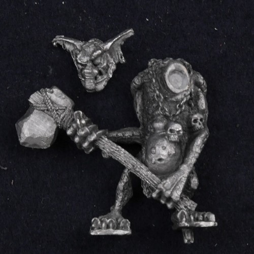 Stone troll two handed - stone,