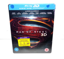 Man Of Steel 3D + 2D Blu Ray