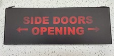 SIDE DOORS OPENING - Supplied