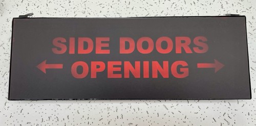 Side doors opening - -, supplied