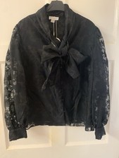 Stunning Monsoon Black Blouse
