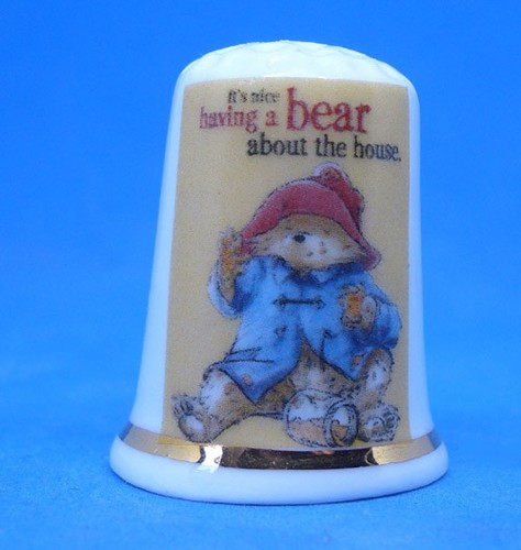 Birchcroft china thimble - china, --