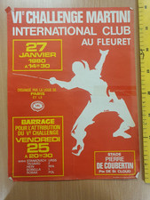 original fencing poster 1980