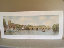 London River Thames  Art Print Henley-on-Thames by Robin Davidson.