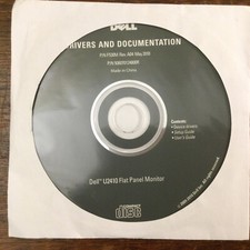 Drivers, Setup CD/DVD & Documentation - Dell Monitor U2410 (F530M 506070124800R)