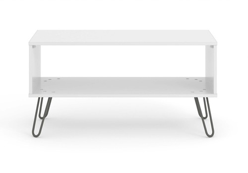 White coffee table open - white,