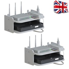 2Pcs Floating Wall Mount Shelf