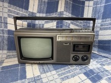 Vintage Sharp 10p- 28h Television Radio cassette **FAULTY/NOT WORKING**