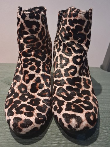 Leopard print faux - faux, fur
