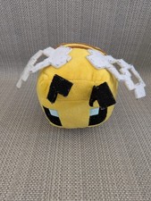 Minecraft (Mojang) 8-Inch Plush Black Bee Stuffed Soft Toy Animal Figure 
