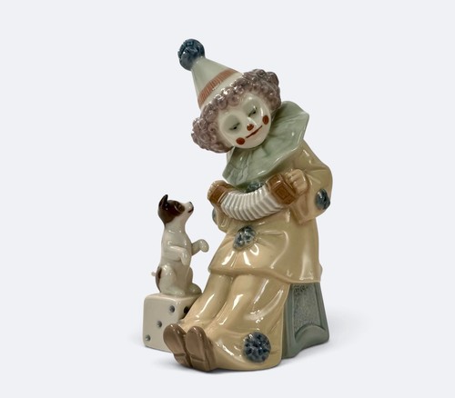 Lladro clown with - lladro,