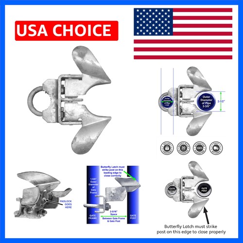 Chain link fence gate latch - link,