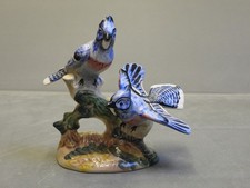 Beswick "American Blue Jays" Bird figures model 925 Very Good Condition