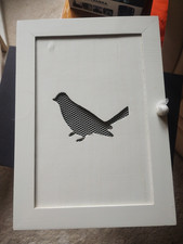 Artisan wooden Key box/safe, new, approx 24 x 33 x 10cm