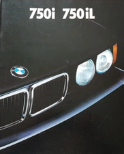 BMW 750i/750iL (E32) - Sales Brochure - 1989 - 42 pgs