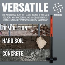 10LB SLEDGE HAMMER LONG HANDLE