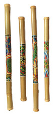 Hand Painted Bamboo Rainstick