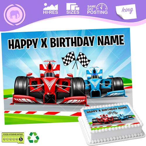 Formula cake topper racing - formula,