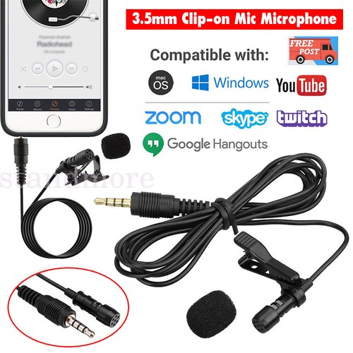 5mm mini lavalier clip on - 3.5mm, clip-on