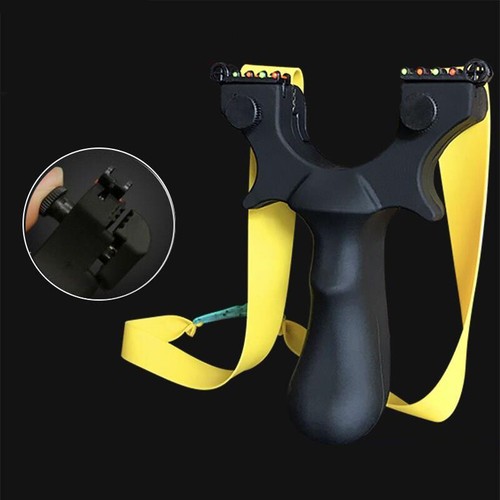Flat rubber band slingshot - rubber,