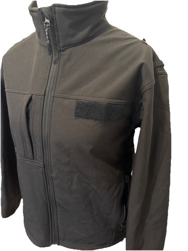 Police black soft shell - police,