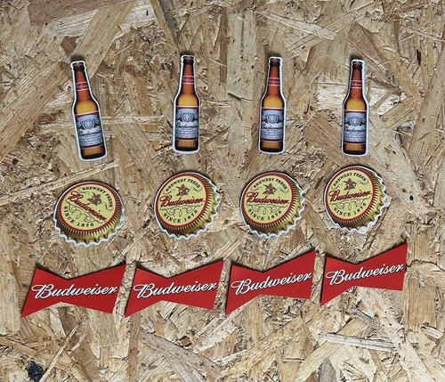 Vintage budweiser magnets - x,