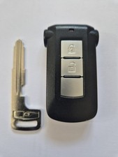 GENUINE MITSUBISHI SHOGUN PAJERO WARRIOR ETC 3 BUTTON SMART REMOTE UNCUT KEY FOB