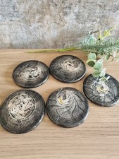 Studio Glass Coasters Alum Bay