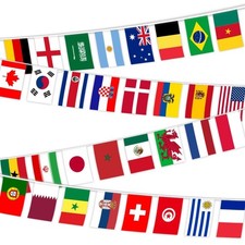 12 m World Flags Bunting  32